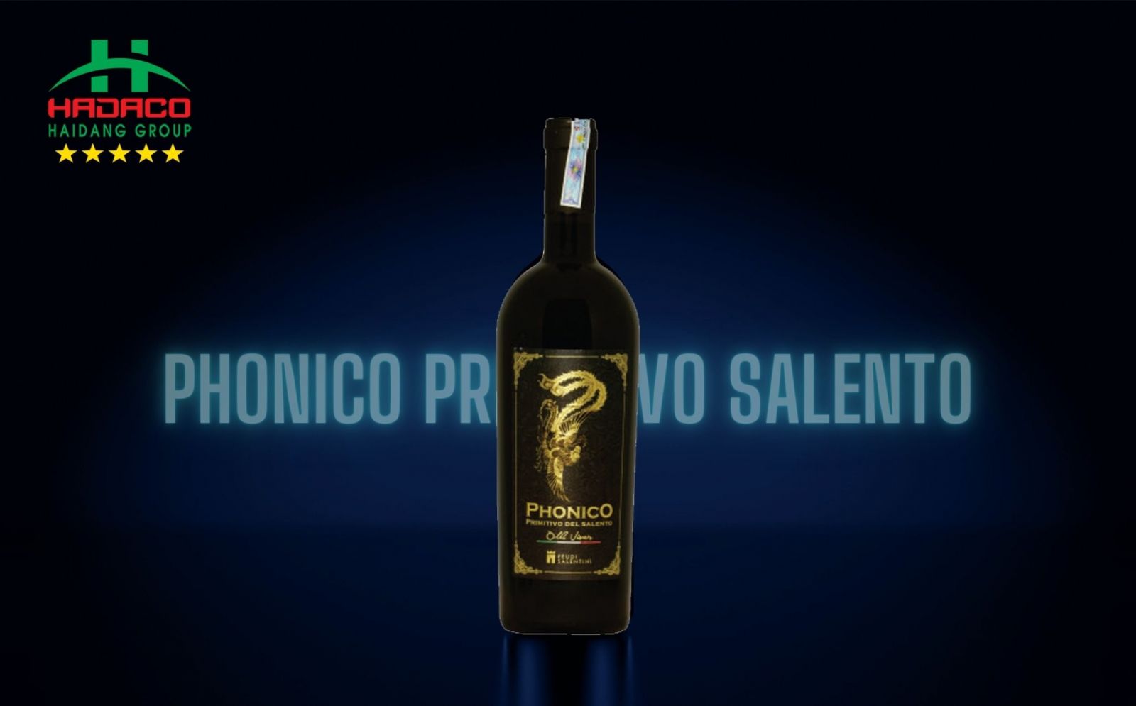 Khám Phá Rượu Vang Đỏ Ý Phonico Primitivo Salento (14,5%)